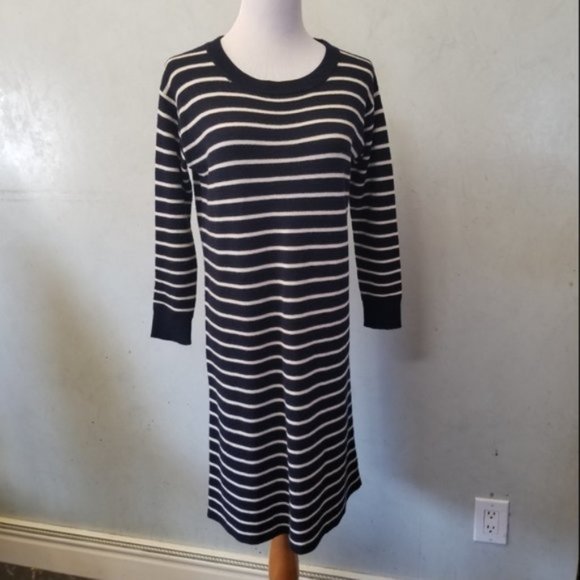 J.Crew long sleeve striped sweater dress size XS (G29) - Picture 5 of 13